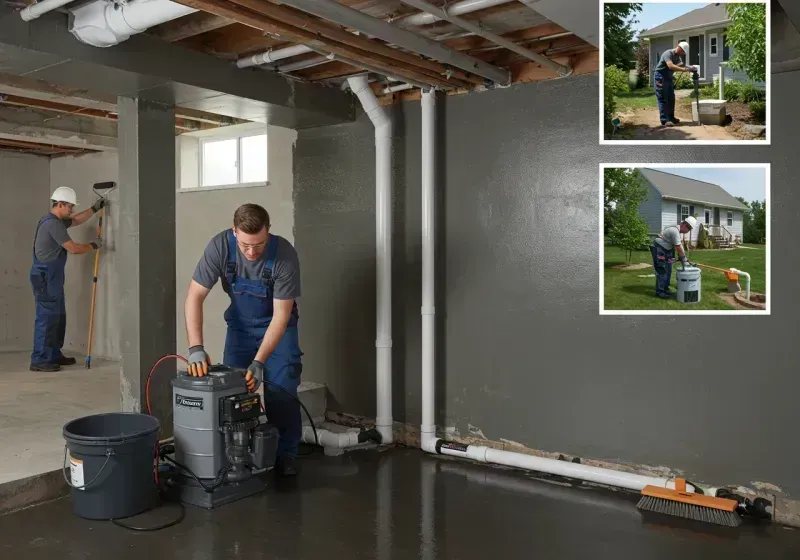 Basement Waterproofing and Flood Prevention process in Eagle, WI